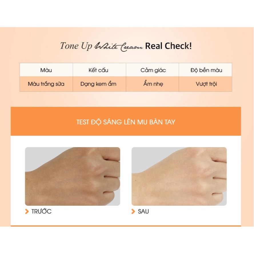 Kem Dưỡng Trắng Nâng Tông Da DMCK Tone Up White Cream 30g | BigBuy360 - bigbuy360.vn