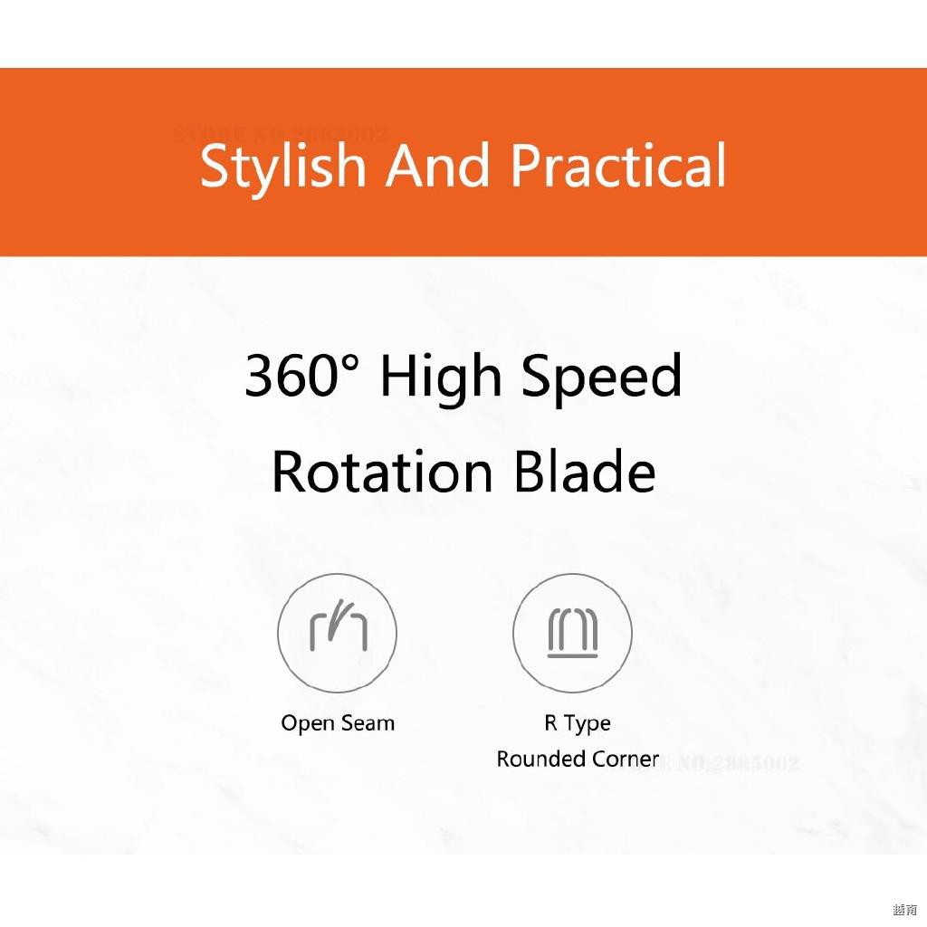 ❍♘Máy tỉa lông mũi Xiaomi ShowSee C1-BK cầm tay có thể tháo rời với dao cắt hai lưỡi xoay 360 ° chất lượng cao
