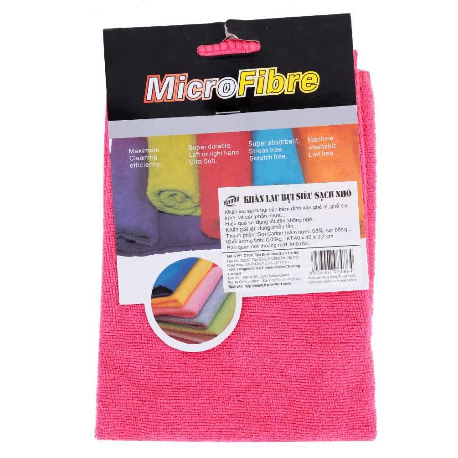 Khăn lau đa năng Microfiber cao cấp siêu bền, siêu sạch