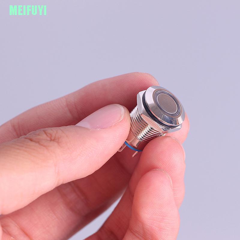 Nút Bấm Có Đèn Led Bằng Kim Loại 12mm Meifuyi