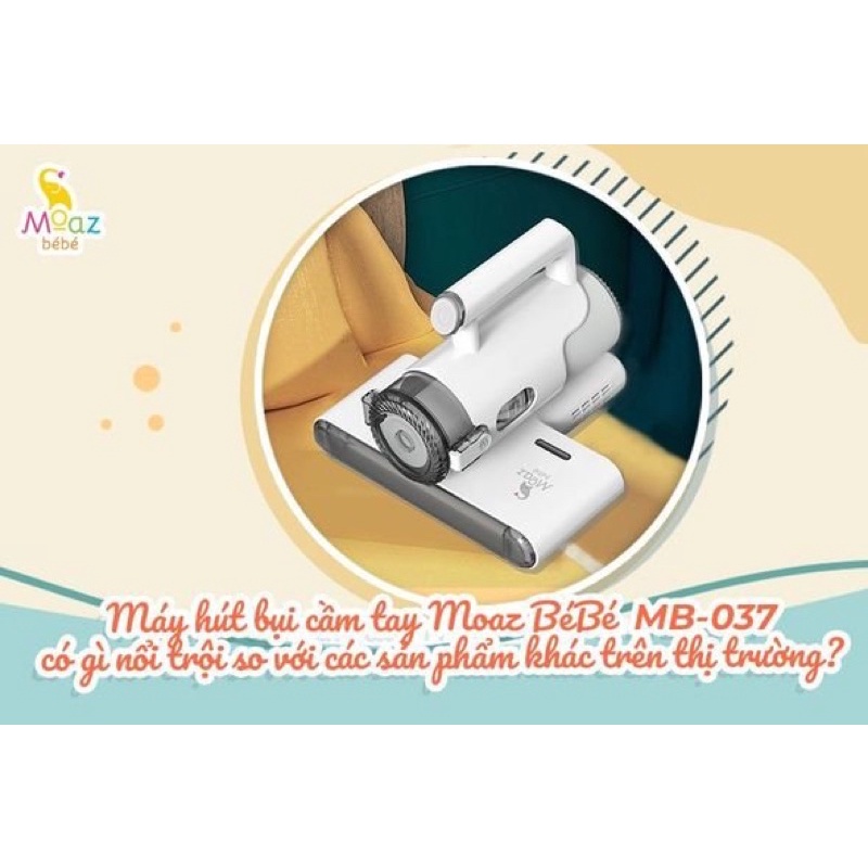 Máy hút bụi cầm tay, máy hút bụi giường nệm moaz bébé mb-037