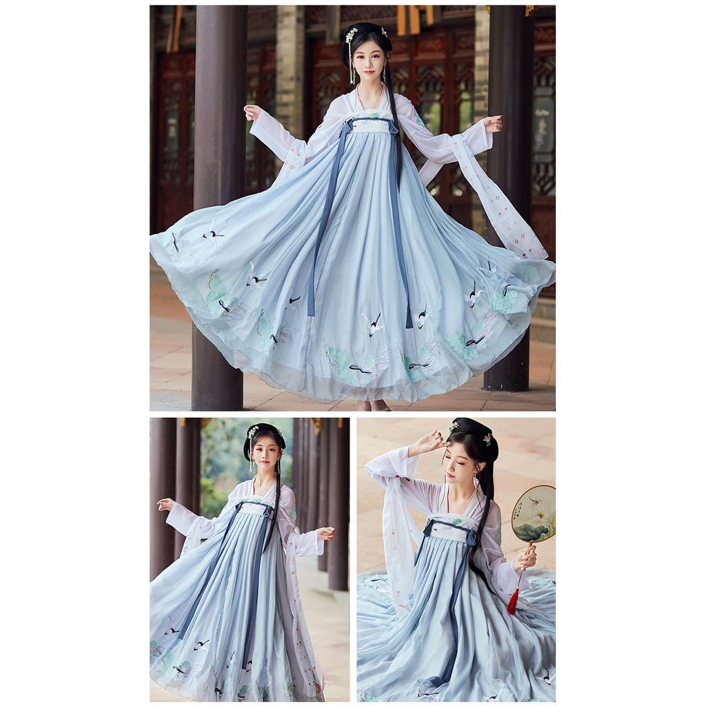 CÓ SẴN HÁN PHỤC VÁY 6M CỔ TRANG PHONG CÁCH TRUYỀN THỐNG TRUNG HOA