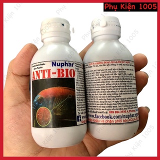 Anti bio nuphar - dung dịch xử lý túm và lắc ở cá cảnh
