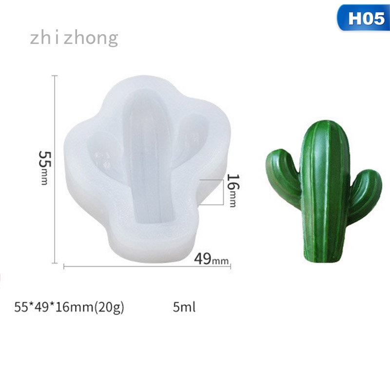 Khuôn Silicone Làm Bánh / Xà Phòng Hình Xe Hơi / Ngôi Sao / Cây Xương Rồng