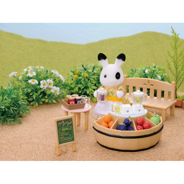 Đồ chơi nhà búp bê Sylvanian Families tiệm nước ép trái cây 4478