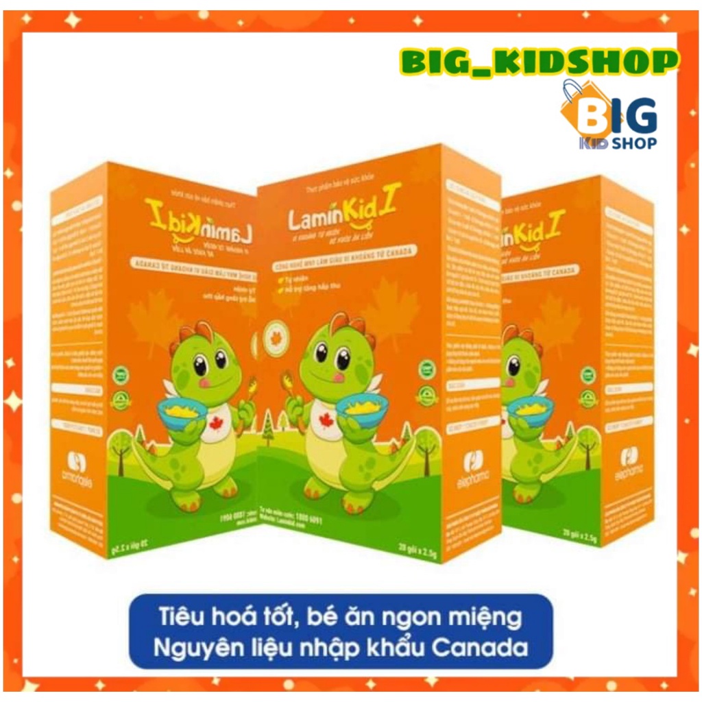 Cốm Laminkid I - Tiêu hoá tốt, trẻ ăn ngon, giúp tăng sức đề kháng và tăng cân tự nhiên