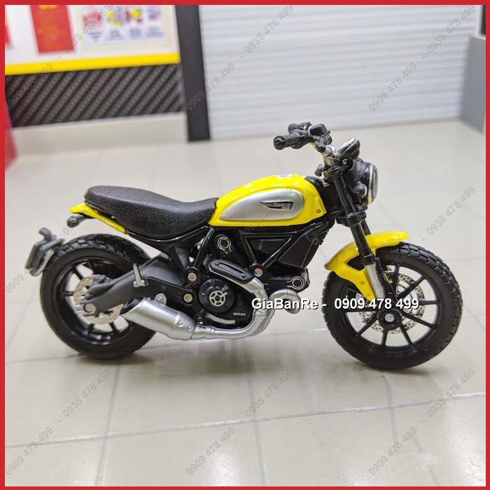 Xe Mô Hình Ducati Scrambler Tỉ Lệ 1:18 - Maisto - 8807