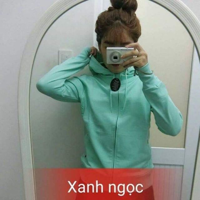 Áo khoác Lime 8 màu xanh ngọc