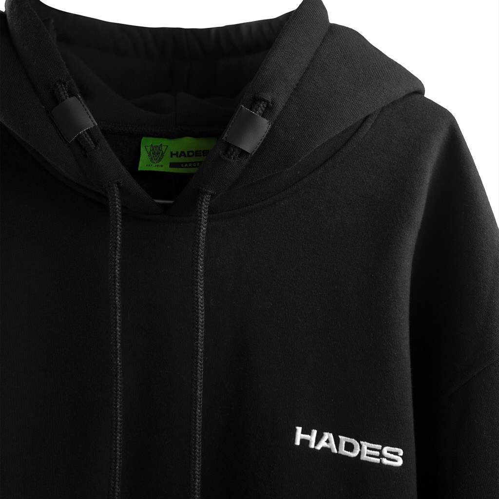 Áo Hoodie HADES Mũ Trùm Form Unisex Chất Vải Nỉ Bông Cao Cấp