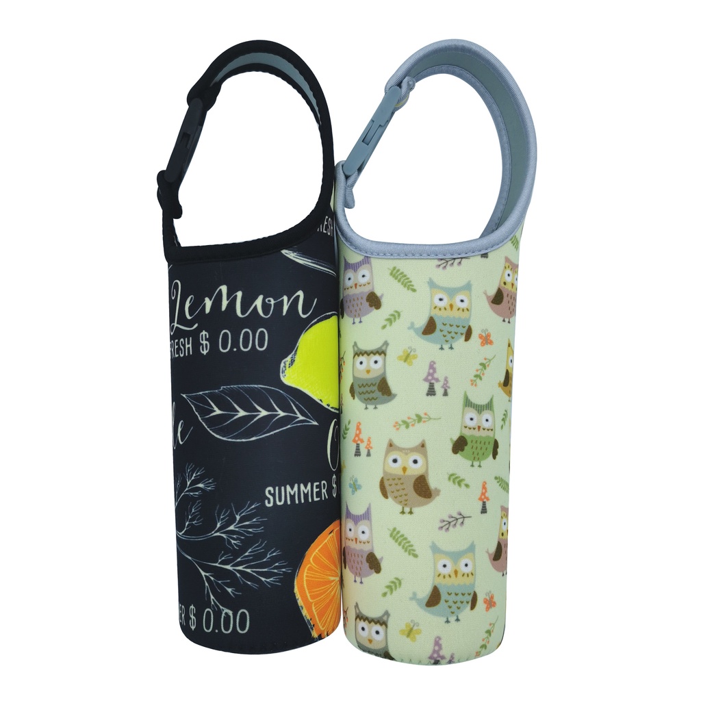 Bình Nước Giữ Nhiệt Họa Tiết Hoạt Hình Dễ Thương 550ML (6.7 * 18.5CM)