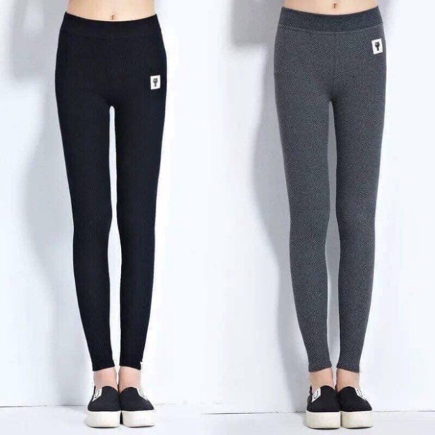 Quần Legging mèo mỏng mềm mịn không sổ lông hàng túi zip xuất khẩu QLG/159