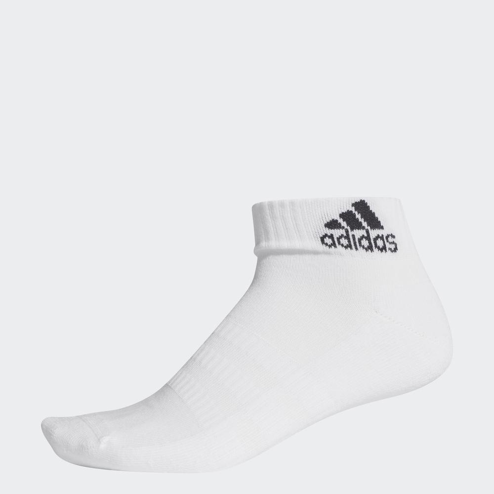 Tất adidas TRAINING Unisex Tất đệm cổ chân Màu trắng DZ9367