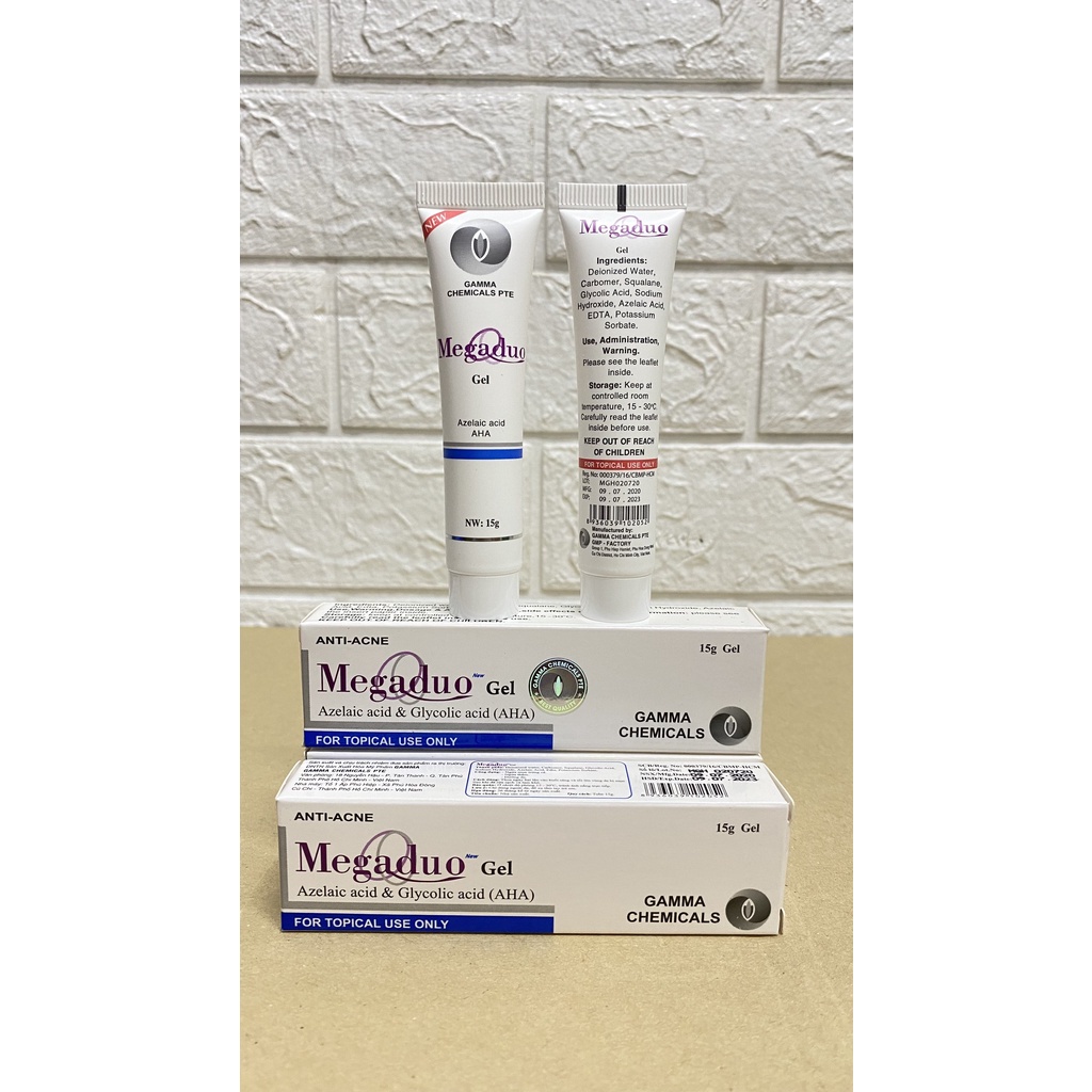 Megaduo AHA - Megaduo Plus - Gel Giảm Mụn, Giảm Thâm, Chống Lão Hóa 15g | BigBuy360 - bigbuy360.vn