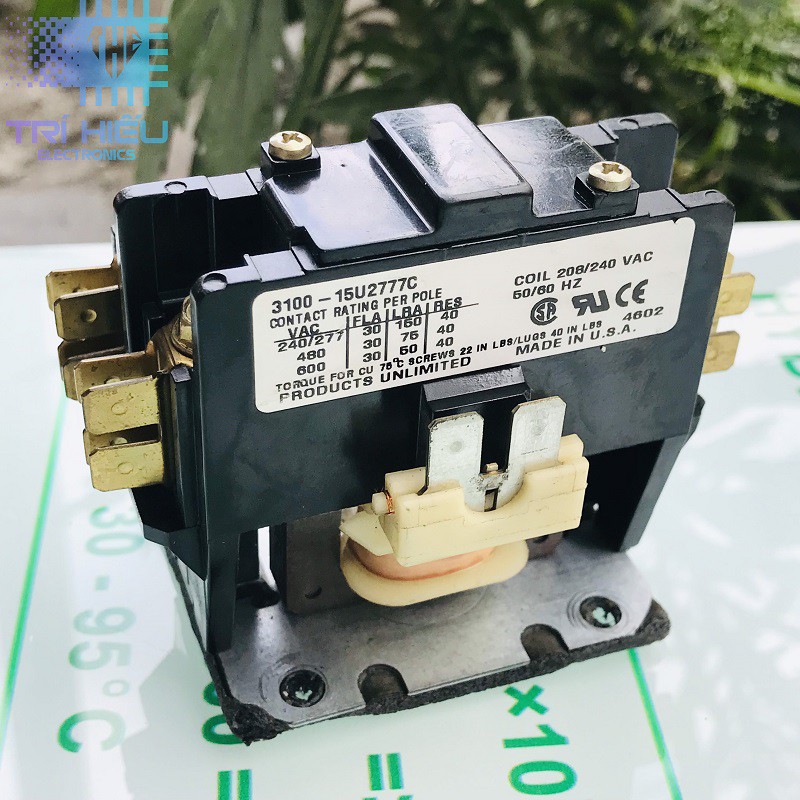 Khởi động từ 30A 220V Contactor 3100-15U2777C USA