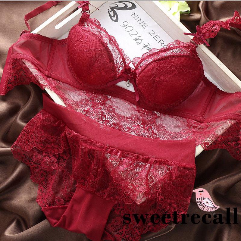 Set đồ lót ren có mút đệm quyến rũ dành cho nữ | BigBuy360 - bigbuy360.vn