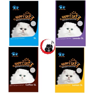 Cát vệ sinh Happy Cat túi 5 lít