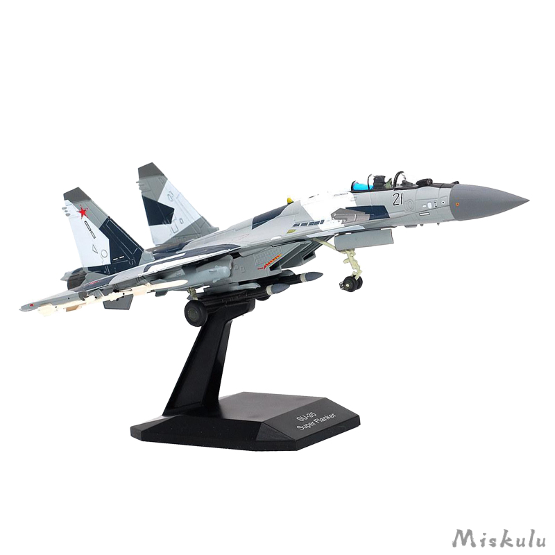 Mô Hình Máy Bay Chiến Đấu Su-35 Nga Tỉ Lệ 1 / 100