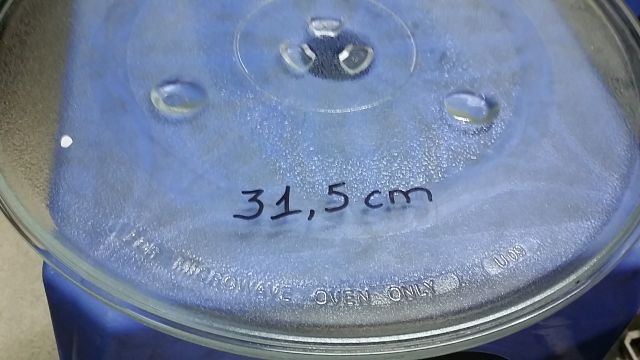 Đĩa lò vi sóng  cũ tháo máy . 588nhattao