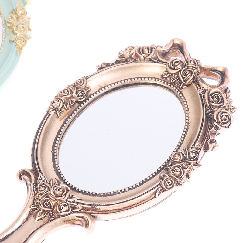 Cọ Trang Điểm Cầm Tay Hình Chữ Nhật Phong Cách Vintage