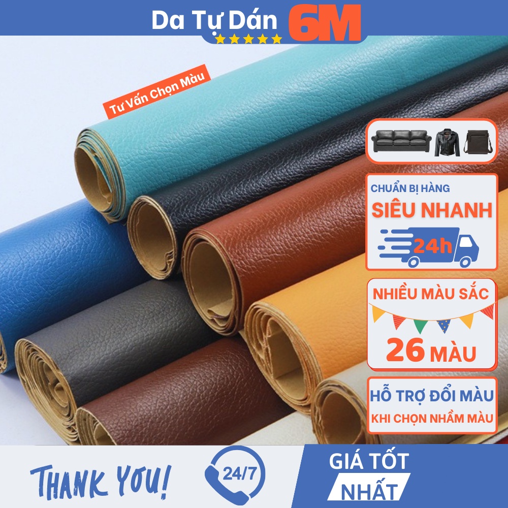 Miếng dán vải da PU cỡ lớn, da tự dính sửa ghế, nội thất, đồ da 138*100cm | BigBuy360 - bigbuy360.vn