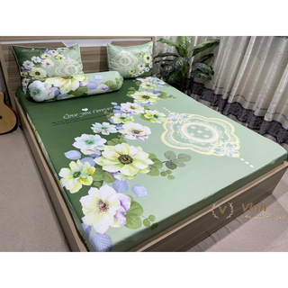 Bộ Drap Thun Lạnh Ý 5D
