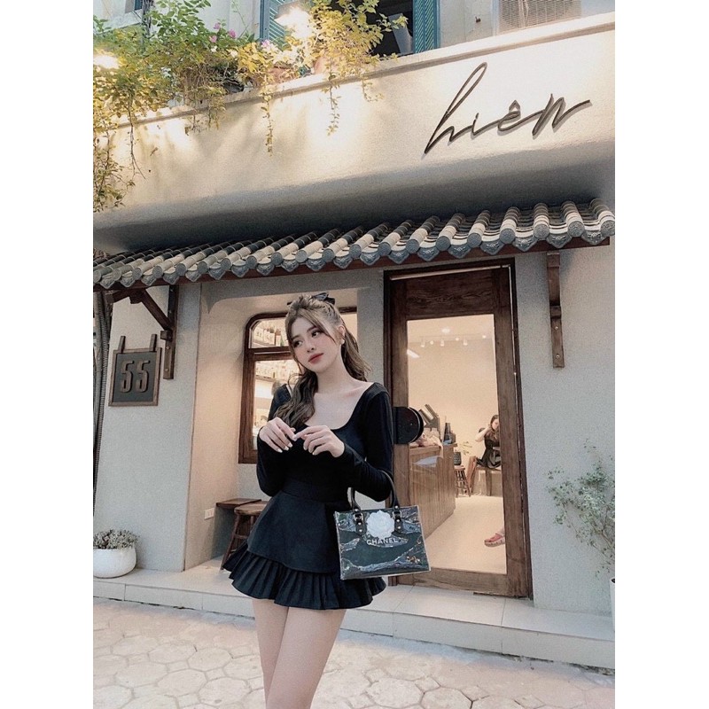 set bigsize áo cổ vuông