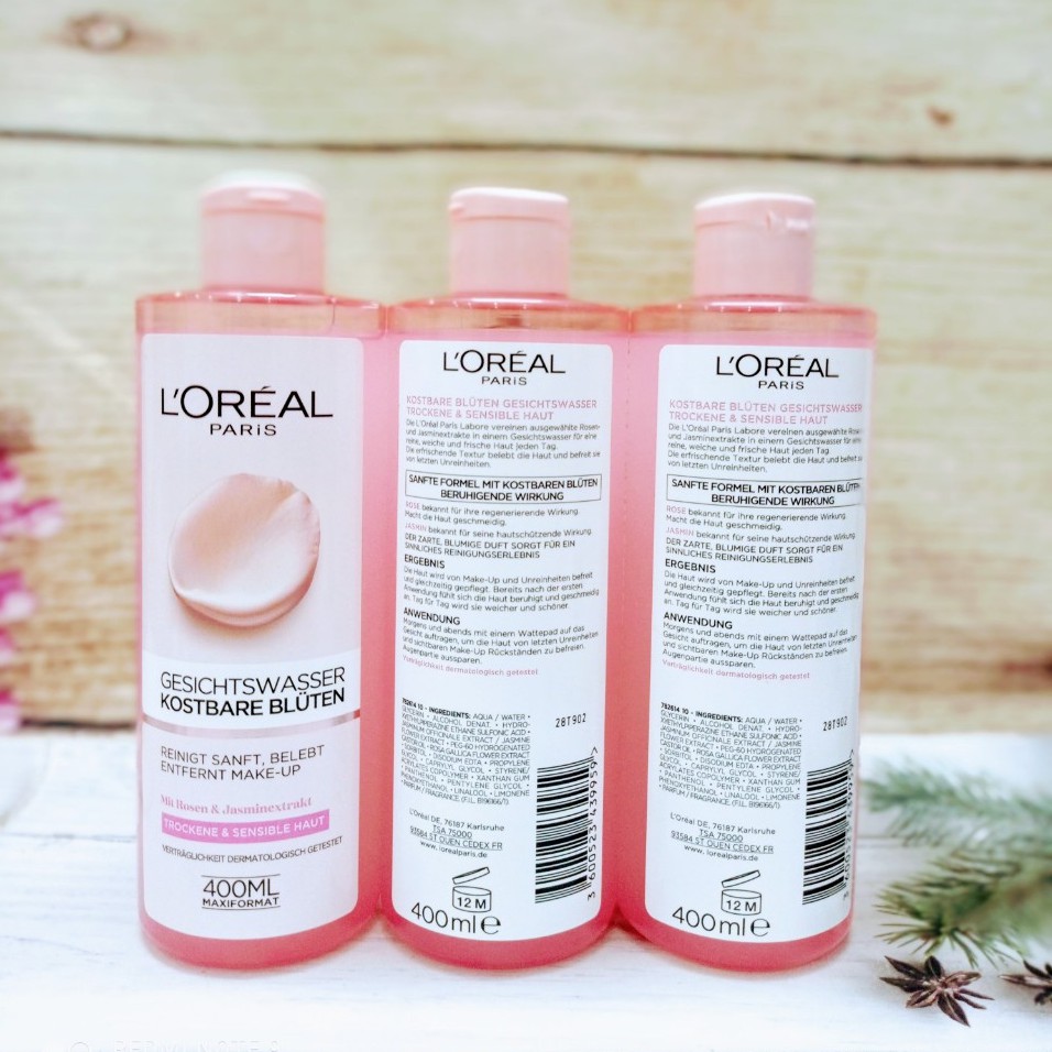 Nước hoa hồng Loreal 400ml.