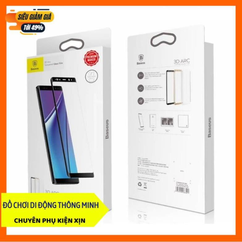 [HÀNG CHẤT] Kính Cường Lực Samsung Note 8 Chính Hãng Baseus Chịu Lực Tốt Nhất