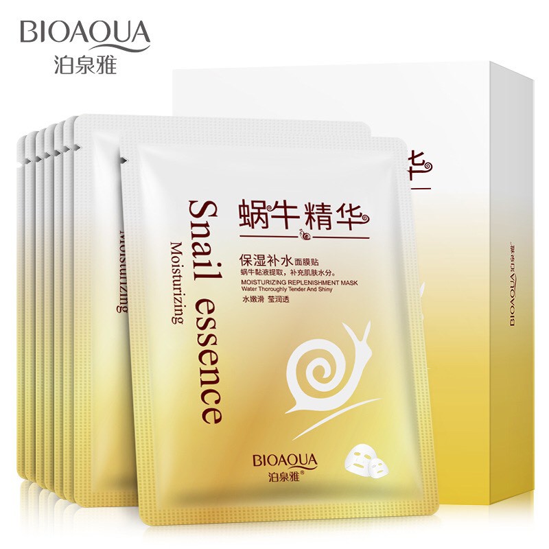 Mặt nạ Bioaqua tinh chất ốc sên nổi tiếng nội địa Trung