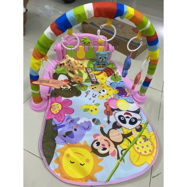Thảm nhạc đồ chơi cho bé sơ sinh nằm chơi