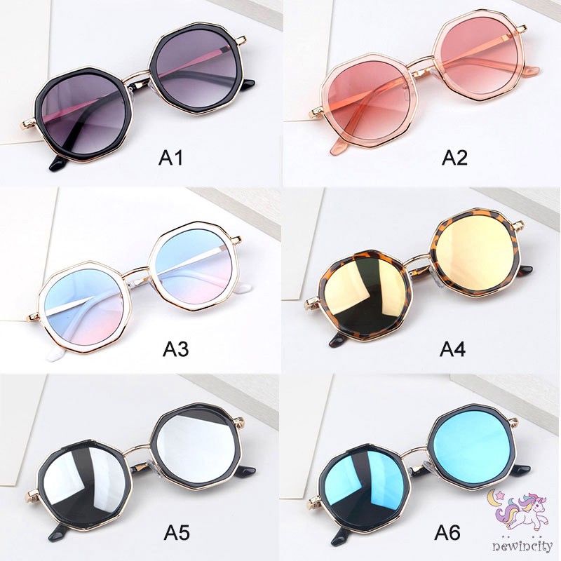 Kính mát nhiều màu sắc phong cách Hàn Quốc xinh xắn cho bé