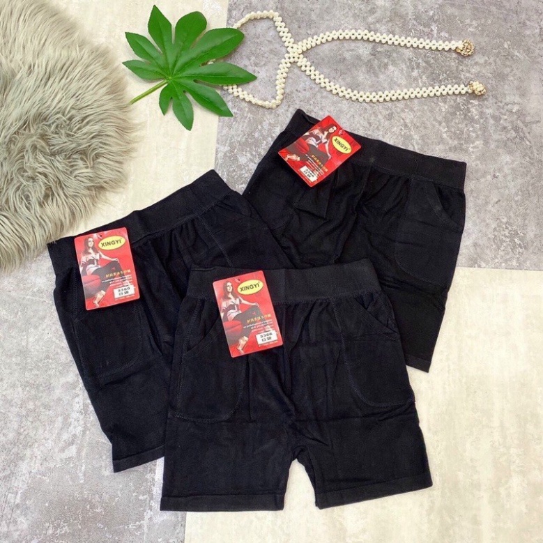 Quần legging ngố chất cotton siêu co giãn mã 3366