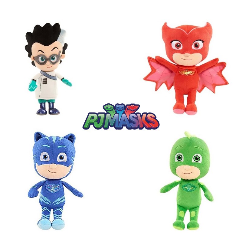Set 4 Đồ Chơi Nhân Vật Hoạt Hình PJ Masks