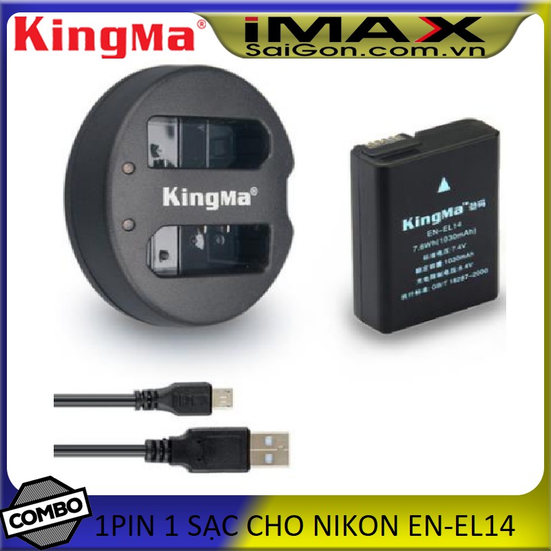 PIN SẠC KINGMA CHO NIKON EN-EL14