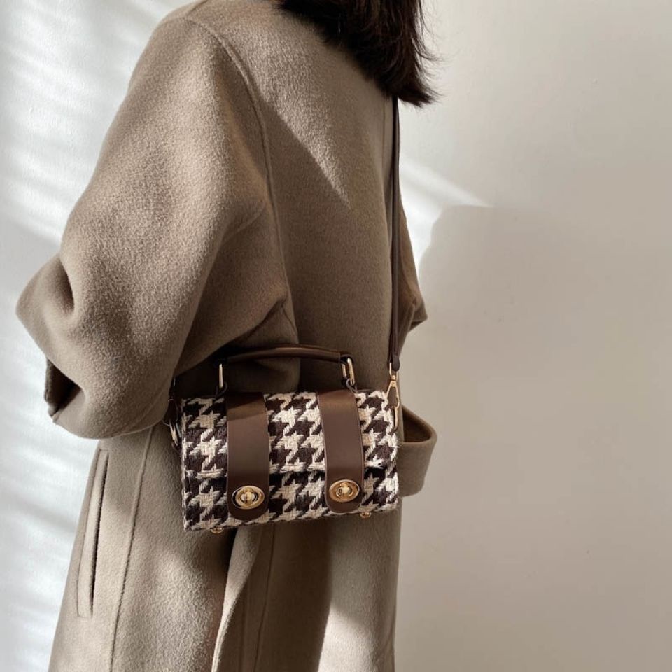 Túi Xách Boston Đeo Chéo Thời Trang Dễ Phối Đồ Cho Nữ