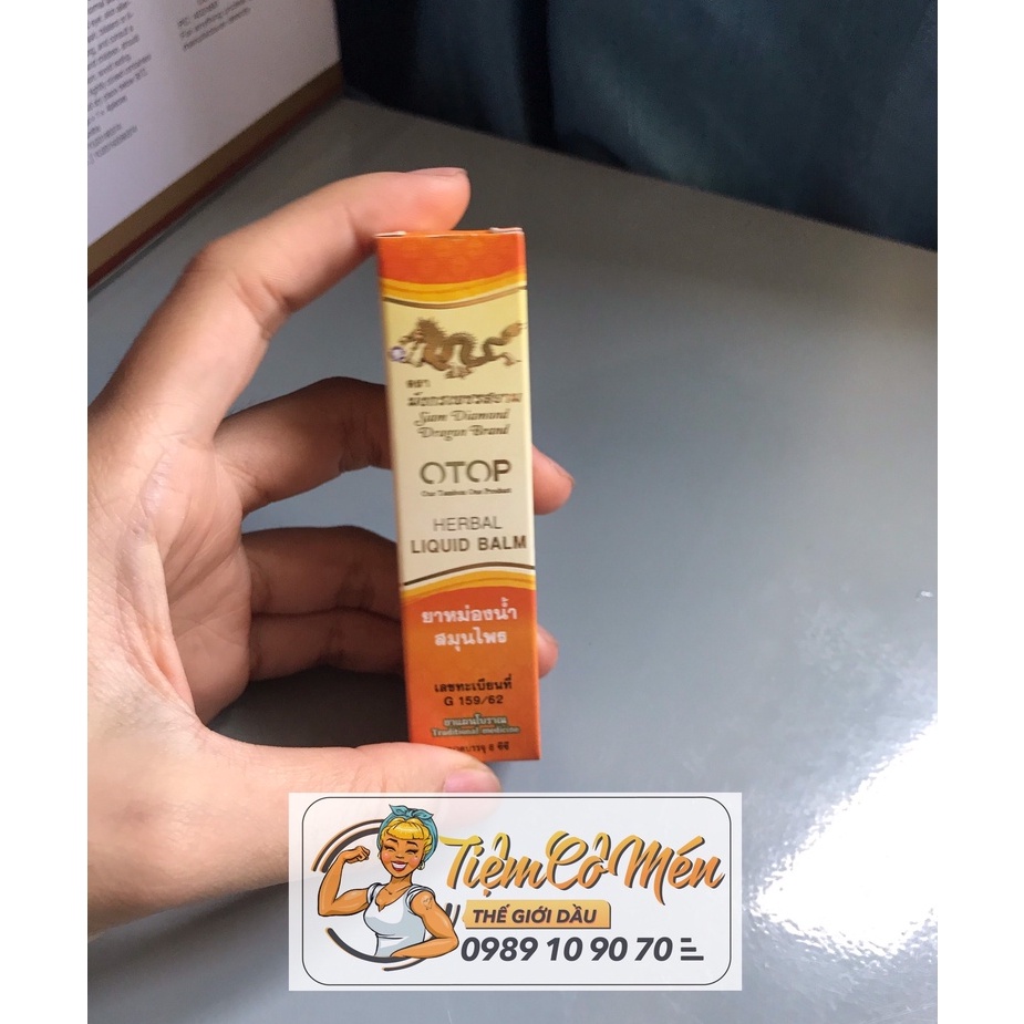 Dầu Lăn 26 Vị Thảo Dược Otop - Nội Địa Thái Lan - Chiết xuất 100% từ 26 vị thảo dược quý