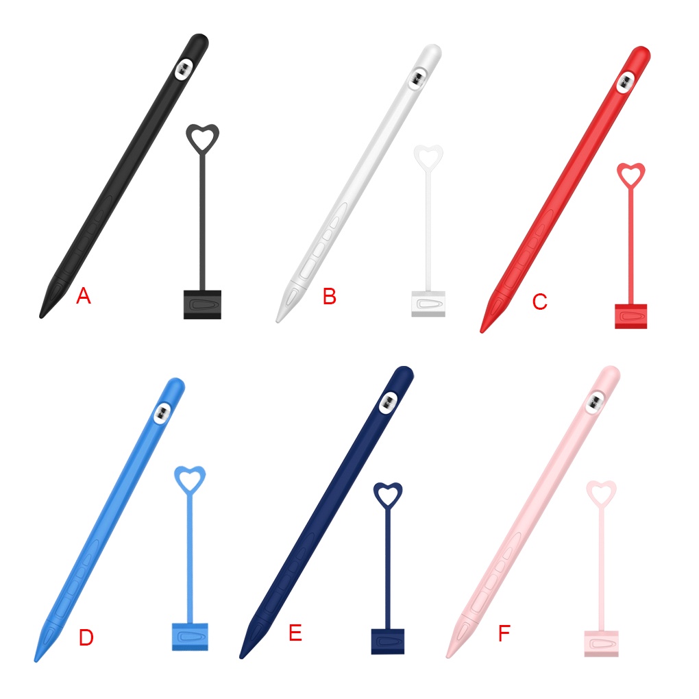[Coco] Soft Silicone Pencil Case Tablet Touch Pen Stylus Protective Sleeve Cover Replacement for Pencil 1