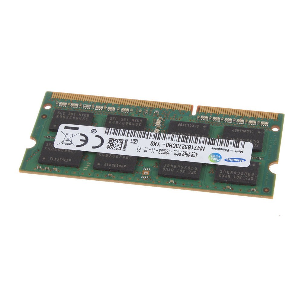 Ram Laptop Ram Samsung DDR3L 4G PC3L-12800S 1.35V Bus 1600 Mhz BH 60 Tháng