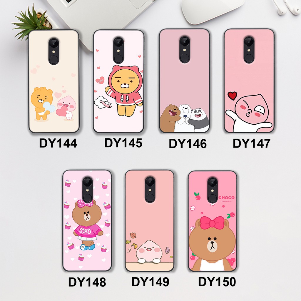 Ốp lưng điện thoại XIAOMI MI NOTE 4/4X - REDMI 5 PLUS in họa tiết hoạt hình cute- Doremistorevn