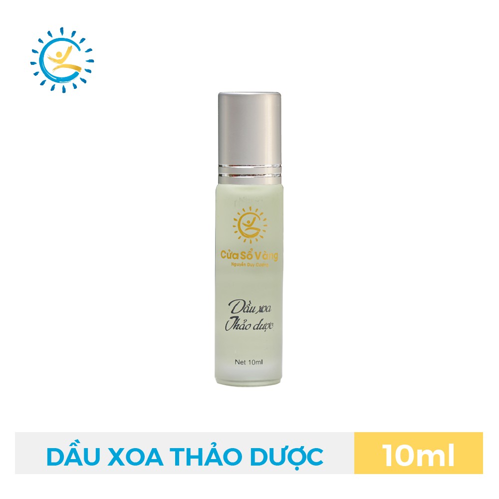 Dầu Xoa Thảo Dược Cửa Sổ Vàng