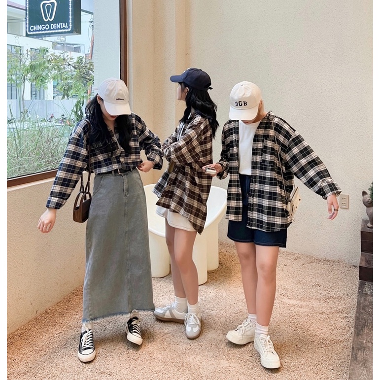 ÁO SƠMI CARO TAY DÀI