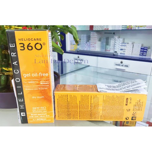 GEL CHỐNG NẮNG DÀNH CHO DA NHỜN, DA HỖN HỢP HELIOCARE 360 GEL OIL FPF50 50ML CHÍNH HÃNG - 6867