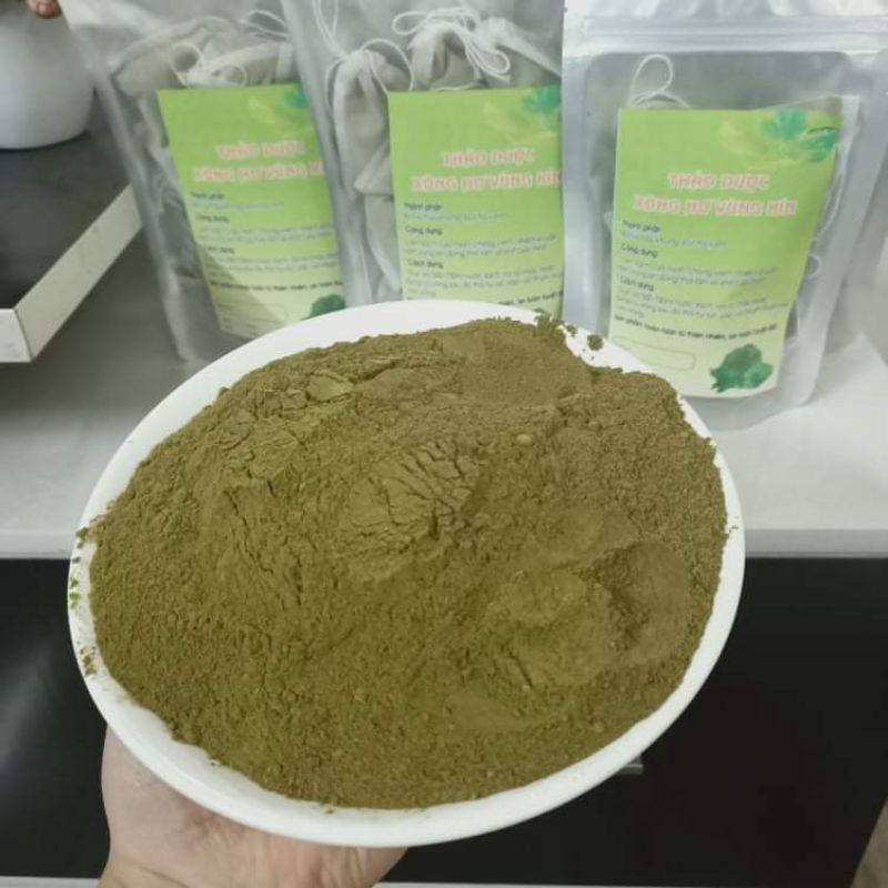 THẢO DƯỢC XÔNG HƠ VÙNG KÍN TRẦU KHÔNG-LÁ TRÀ XANH