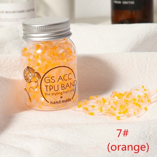 Hộp 120 dây cột tóc co giãn dành cho người lớn