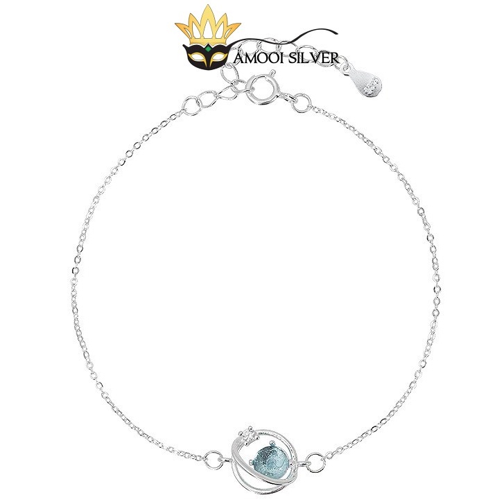 Lắc tay bạc S925 blue eye - Amooi Silver AT21