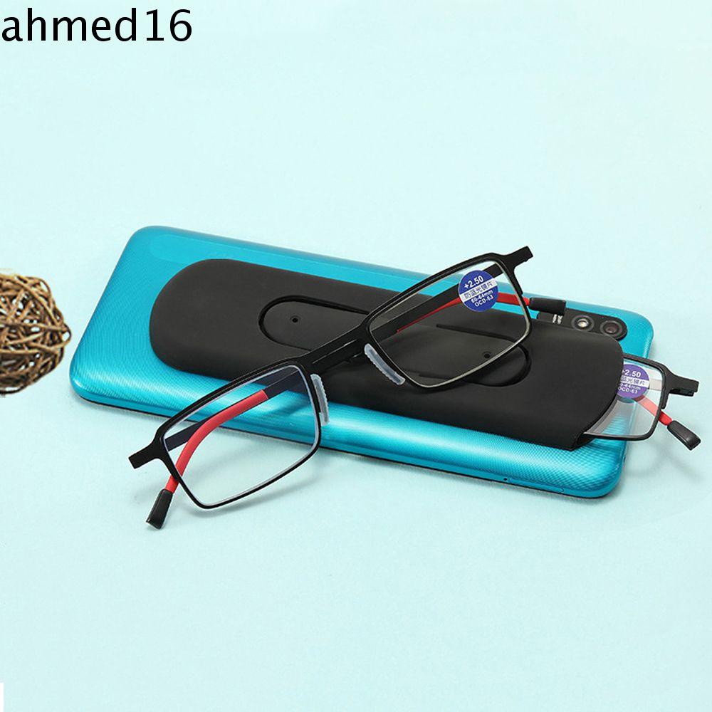 Kính Đọc Sách Gọng Vuông Siêu Mỏng Chống Bức Xạ