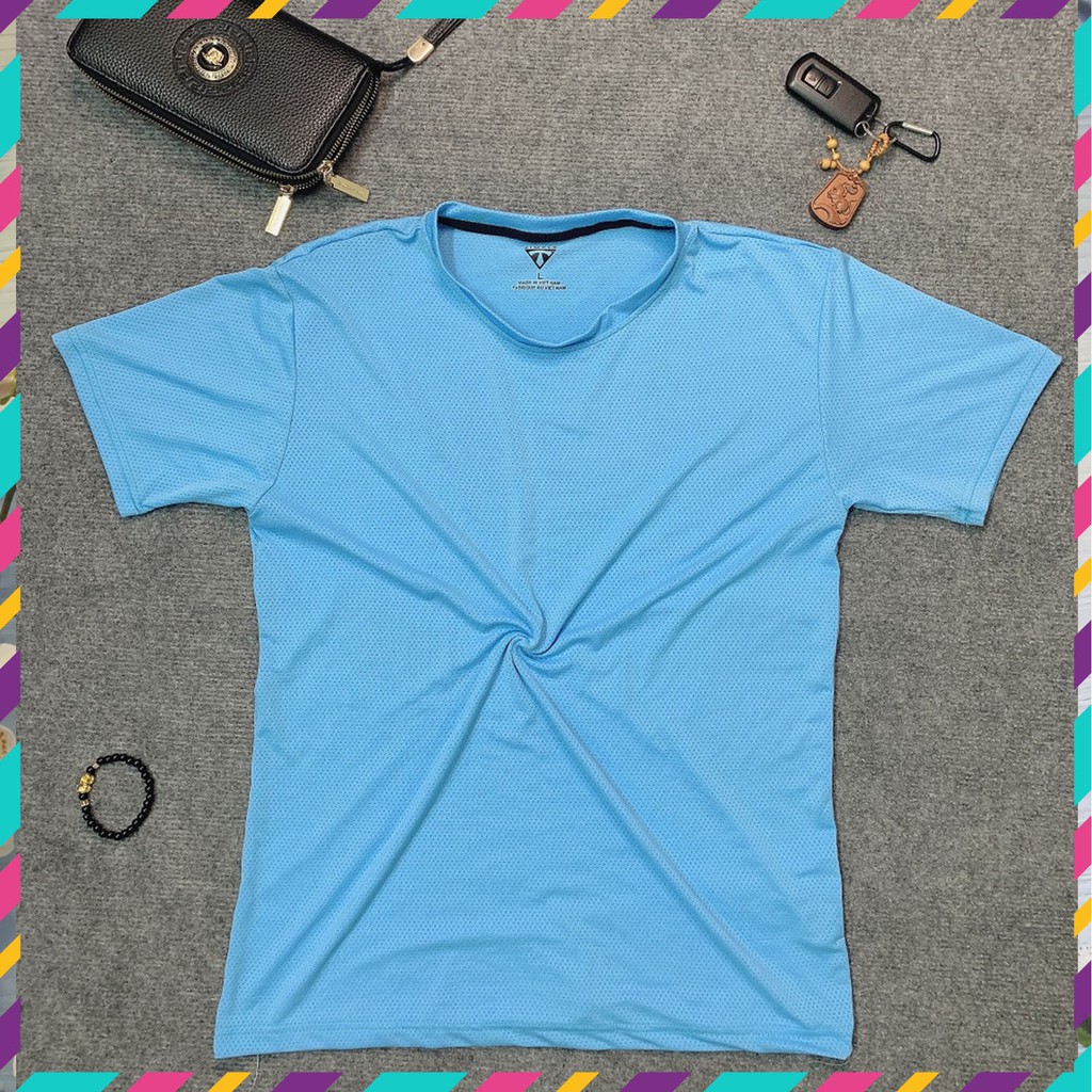 [Giá Sốc] Áo chất liệu thun lạnh mềm mịn 4 chiều thoáng mát 3 Màu Xanh Ngẫu Nhiên - AC296 - Shop Hằng Mai