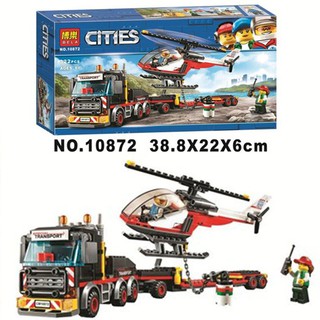 Lego Ghép Hình Xe Ô tô Máy Bay 10872