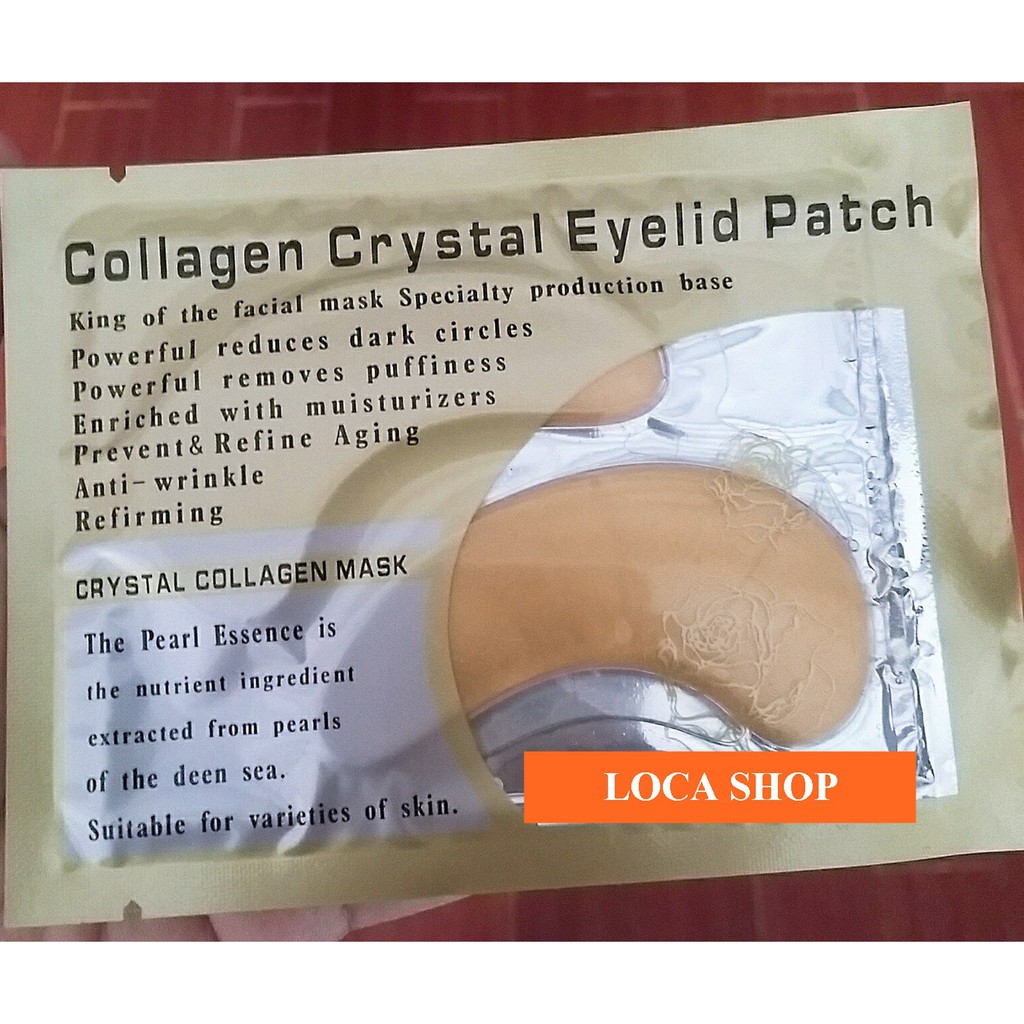 Mask Mắt Collagen - Mặt nạ mắt Crystal Eyelid Patch