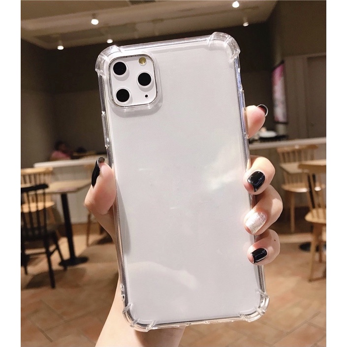 Ốp Lưng Silicon Chống Sốc Màu Trong Suốt Cho Iphone 6 tới 12 Promax Bảo vệ điện thoại
